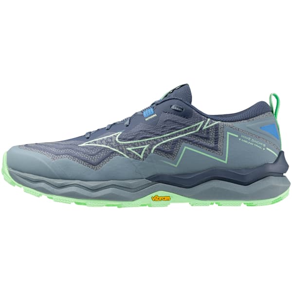 FS145_Trail running MIZUNO WAVE DAICHI 9 VINTAGE INDIGO/NEO MINT/CITADEL