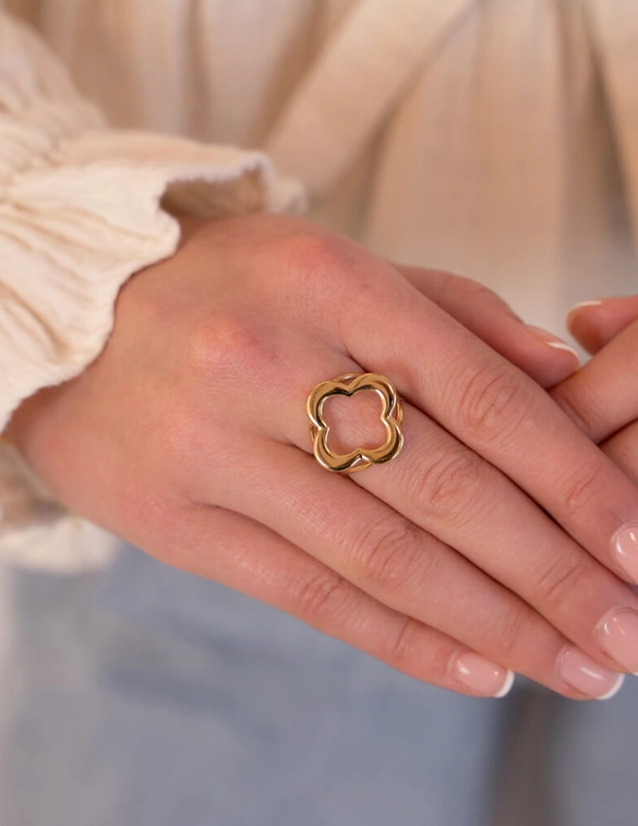 My Jewellery Statement ring klaver MJ12552