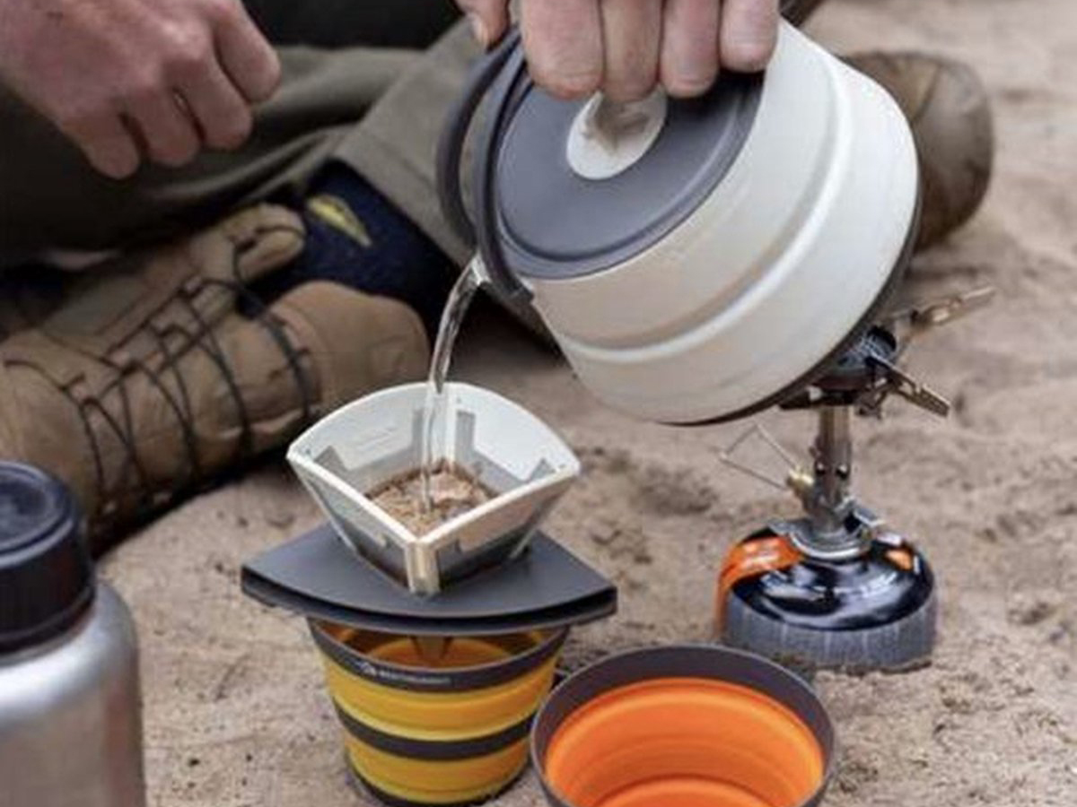 Sea to Summit Pour Over opvouwbaar koffiefilter