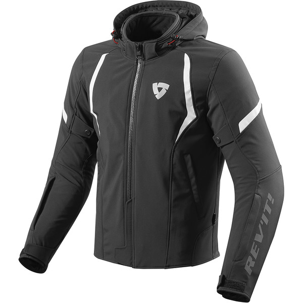 Rev'it - Veste Burn Noir / Blanc