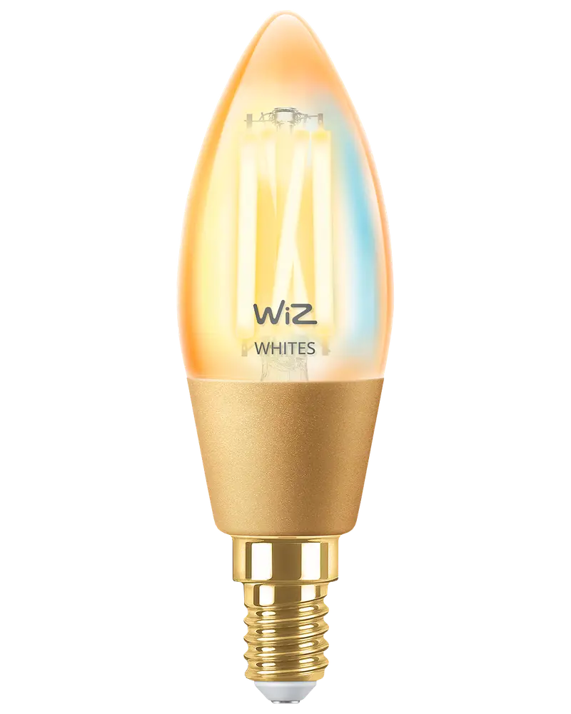 Smart LED-pære 4,9W E14 C35 Amber