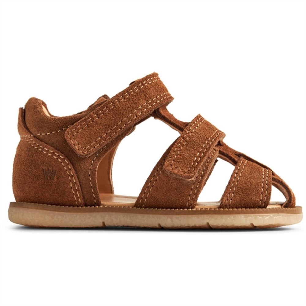 Sandal Closed Toe Baya Cognac - Wheat||Wheat Footwear → Luksusbaby.dk