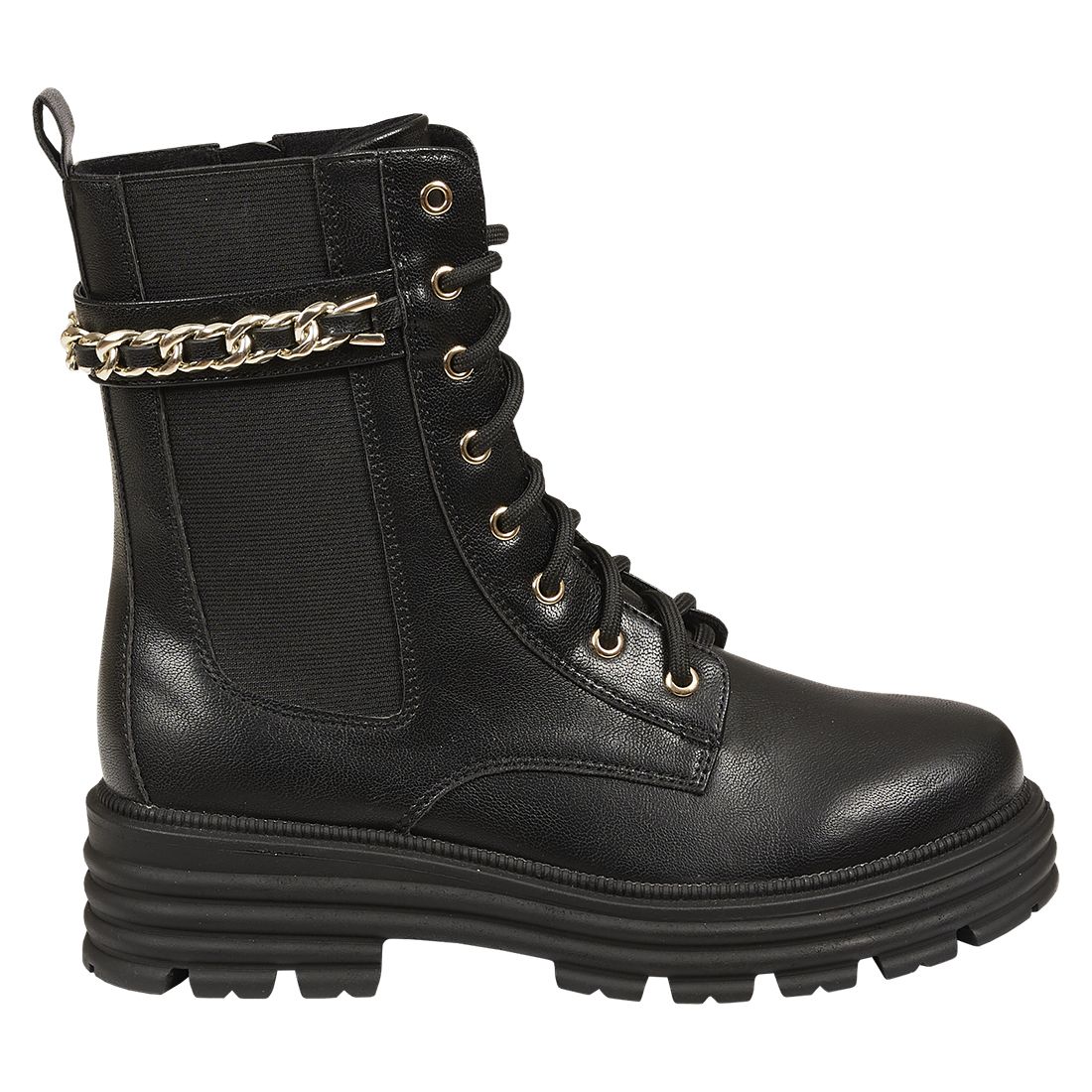 Boots med snøring og glidelås Luovette
