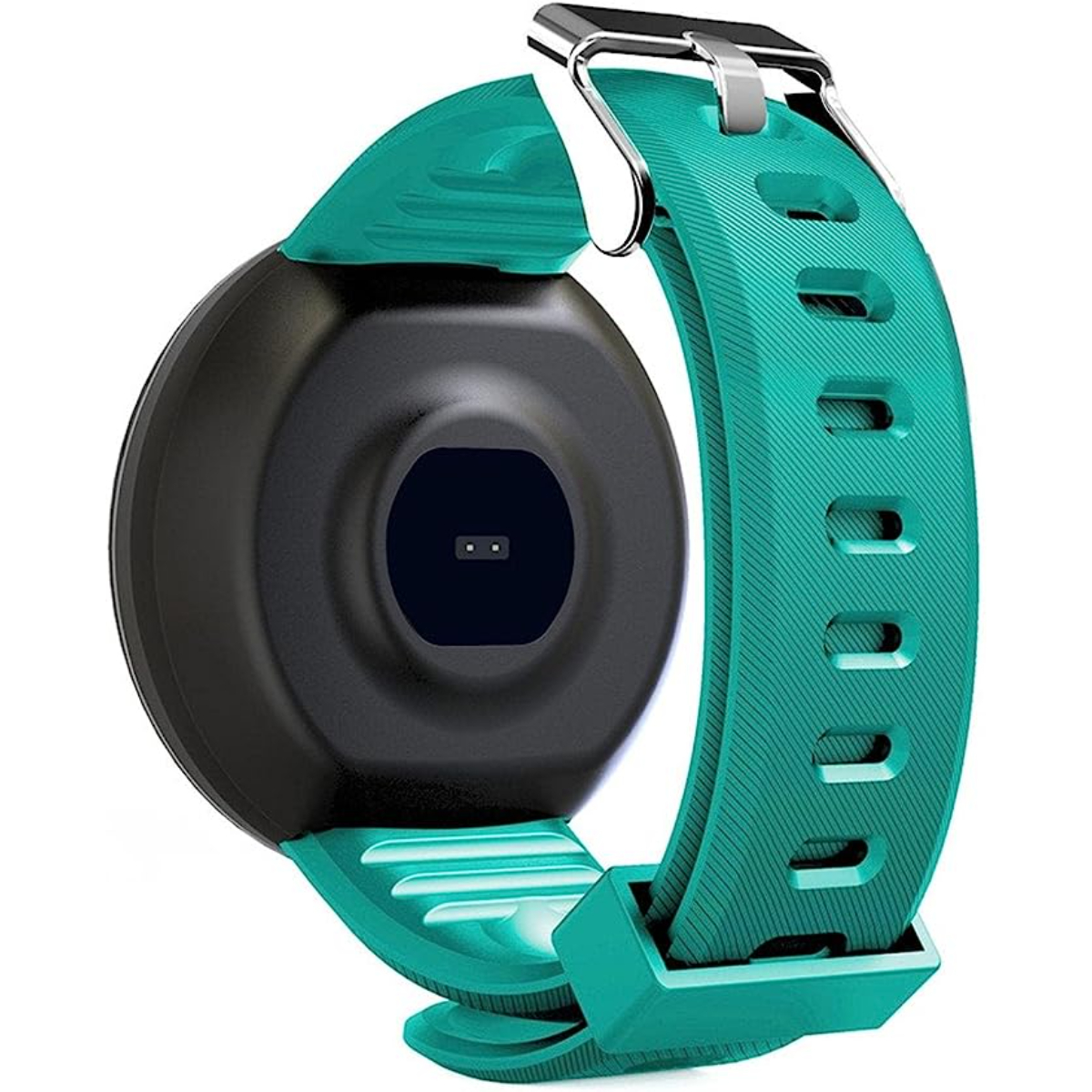 Relógio inteligente Klack Kd18 com monitoramento de frequência cardíaca, pressão arterial e notificações.
