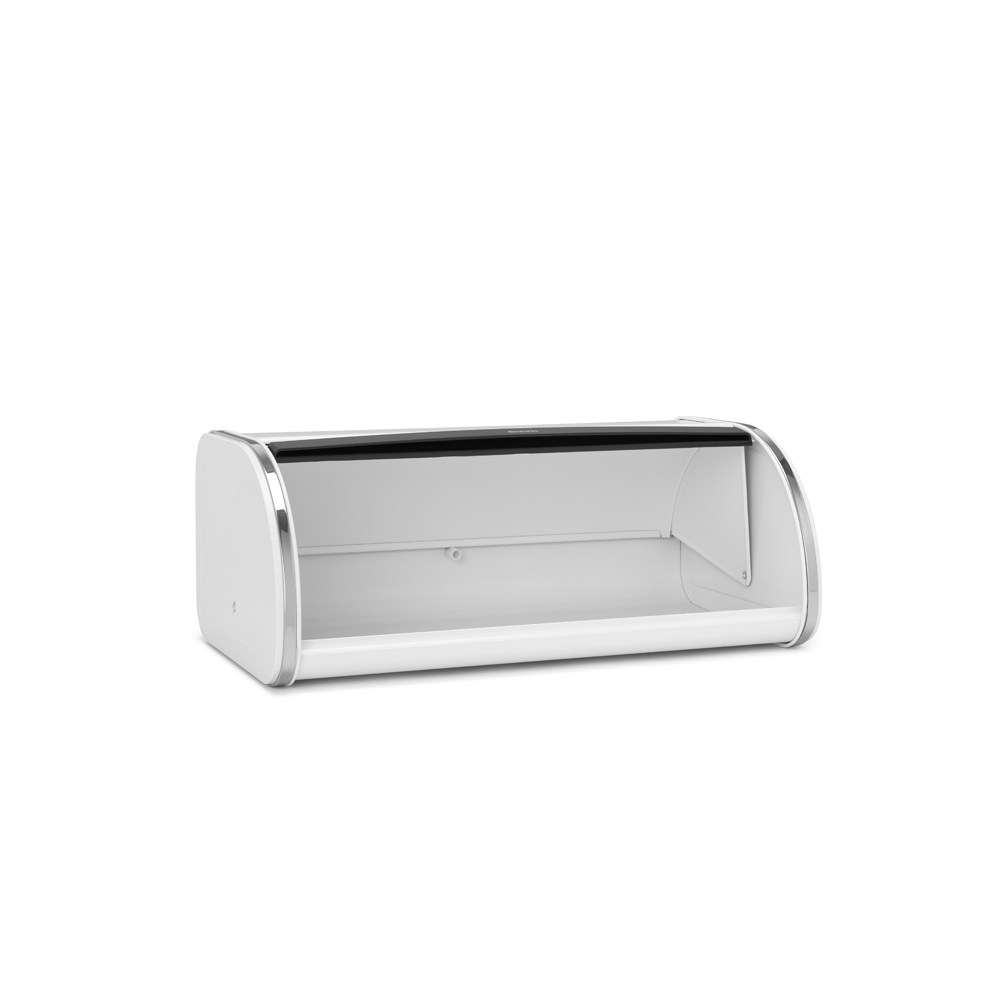 Broodtrommel met schuifdeksel - White