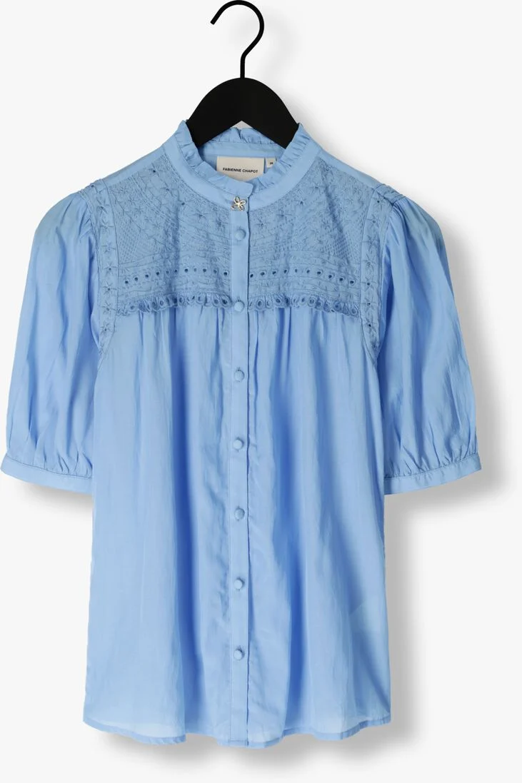 FABIENNE CHAPOT blauwe fabienne chapot blouse tootsie ss blouse