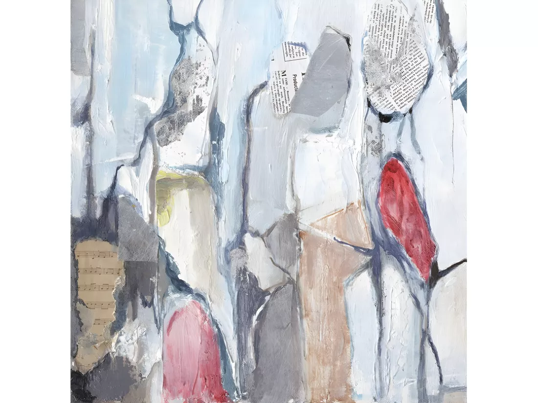 Tableau peinture originale 150 x 50 cm style Abstrait - News