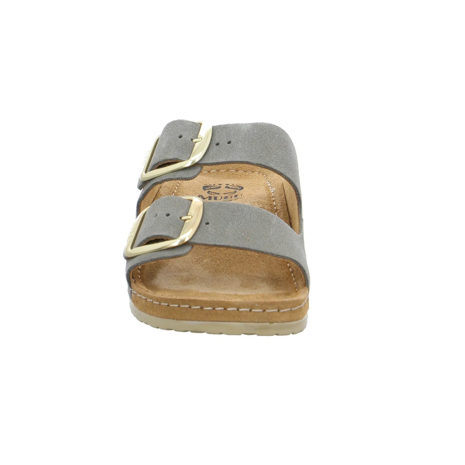 MUBB Bio-Fussbett Khaki Leder