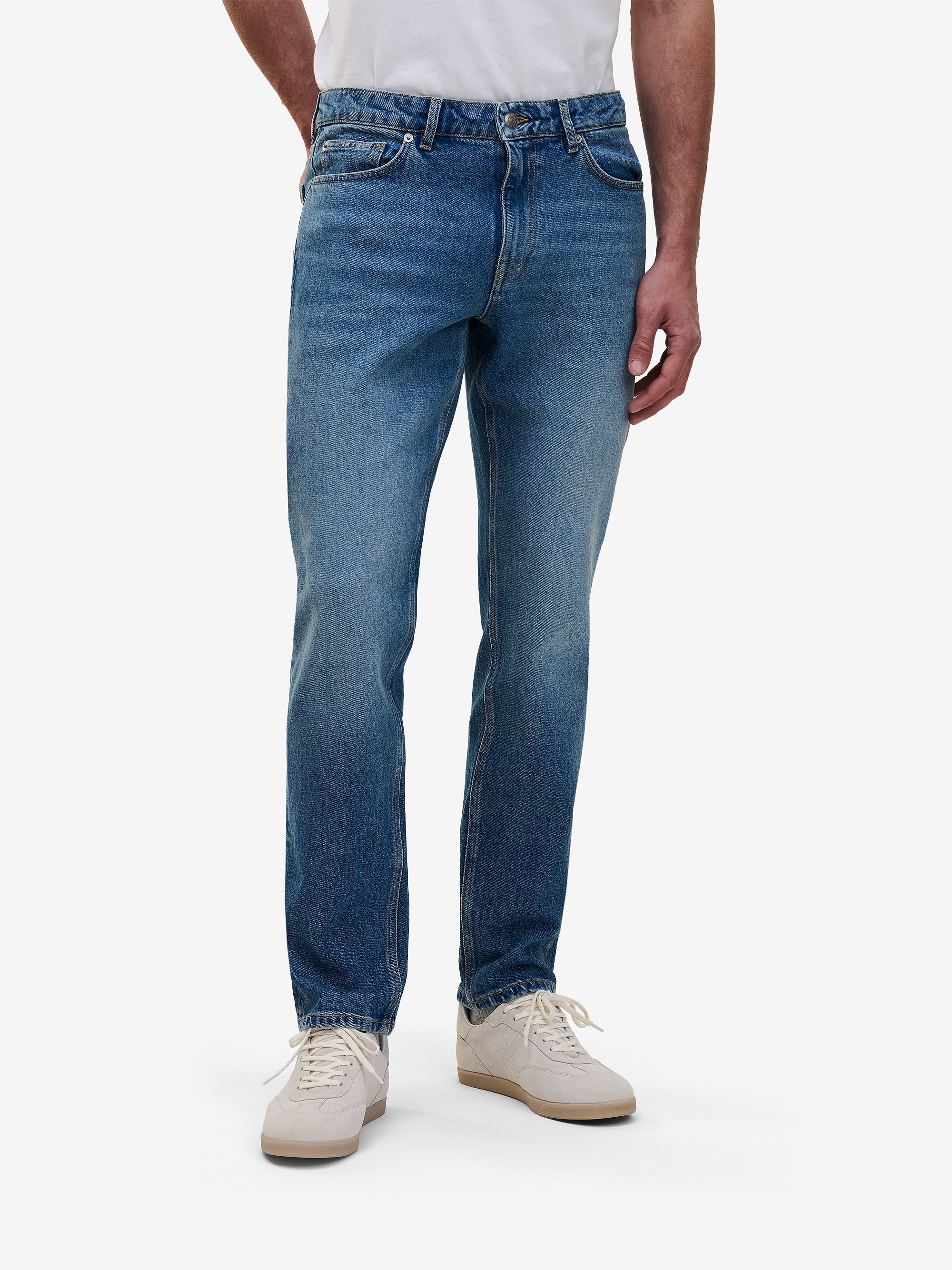 Yamane Heavyweight Denim Cotton-Stretch PA90108-LMB
