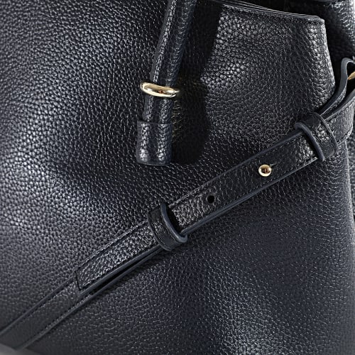 Sac A Main Femme Emblem Satchel Corp 5286 Bleu Marine