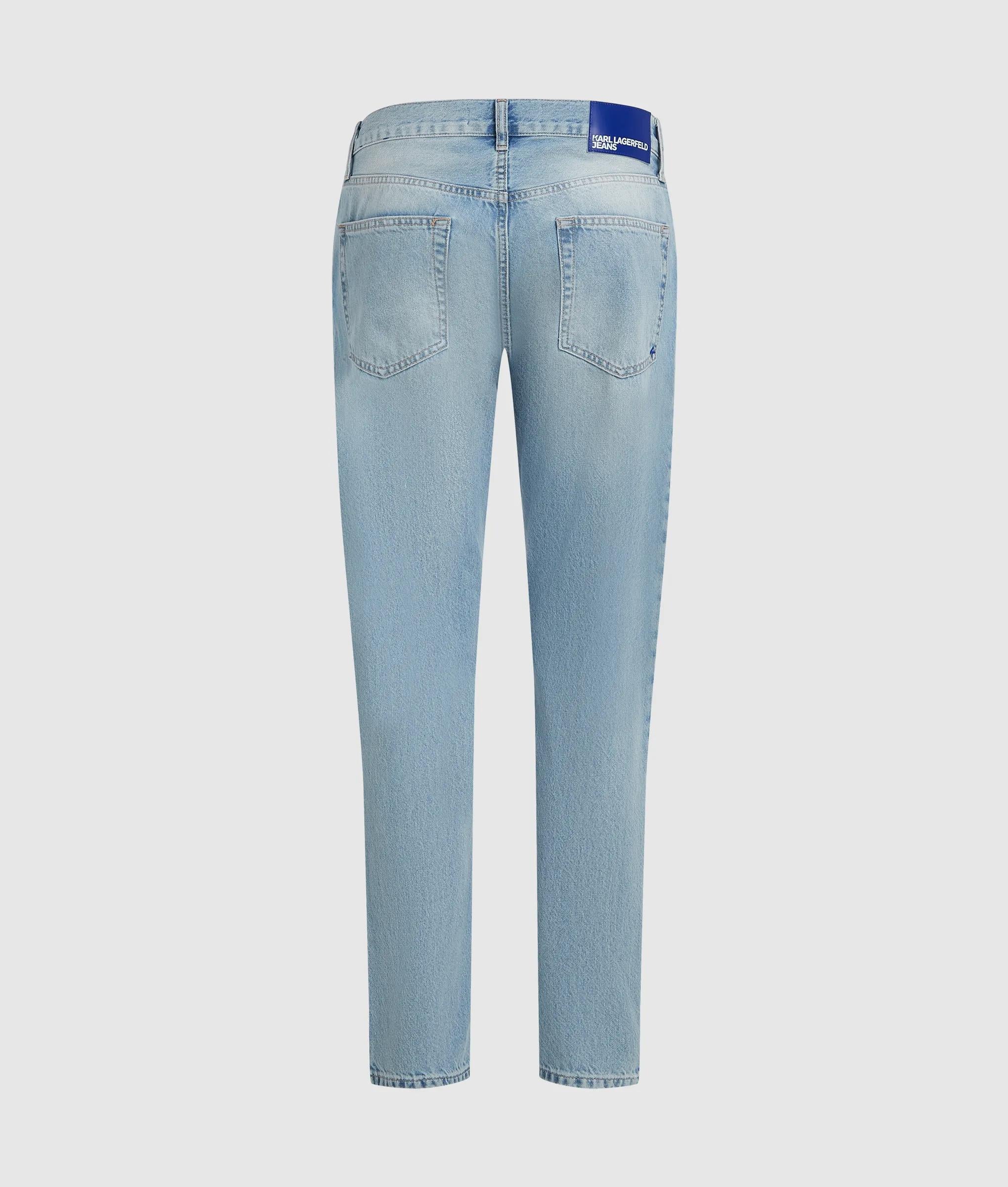 Vintage was smal toelopende jeans