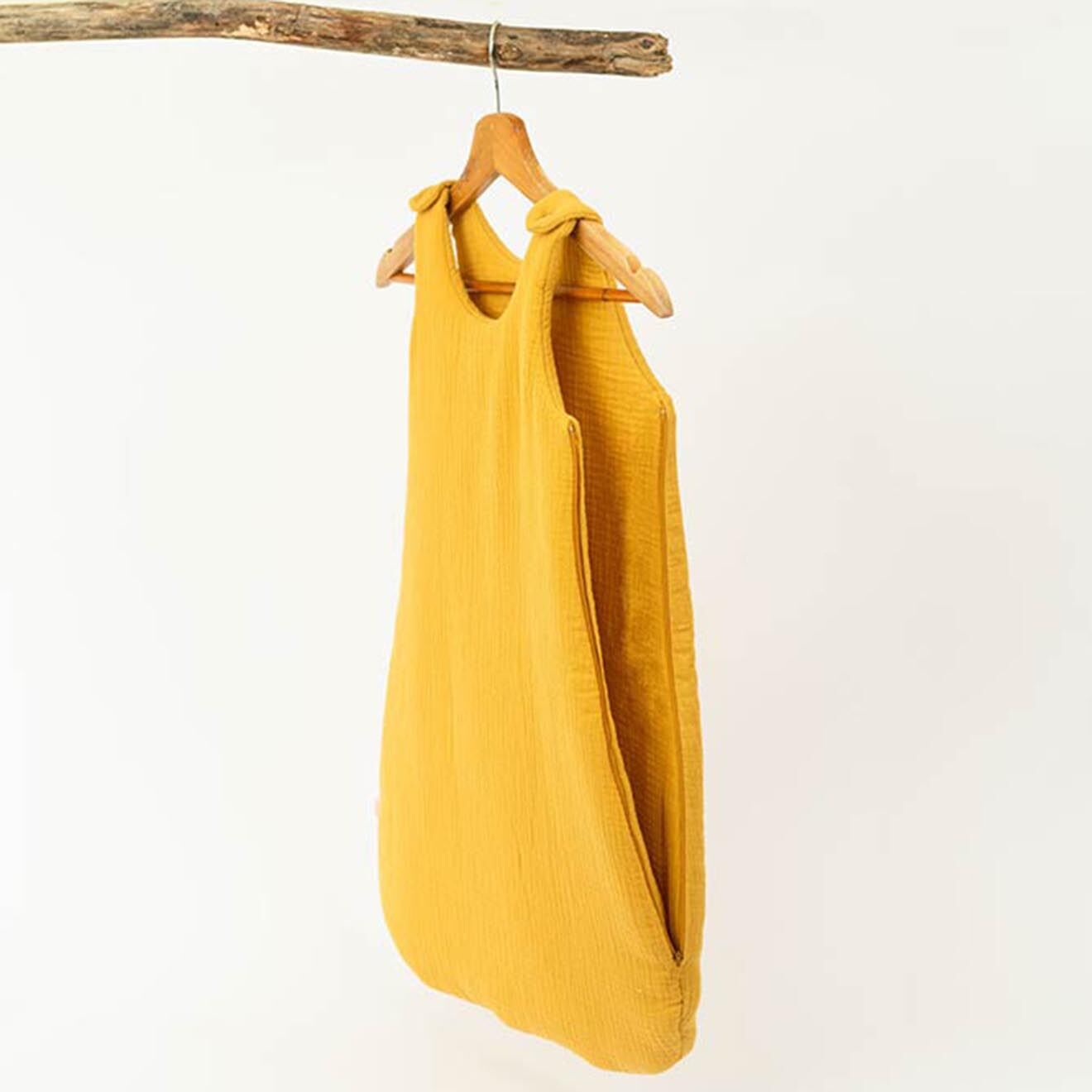 Papate Gigoteuse Hiver en Coton Bio honey - 70x90 cm