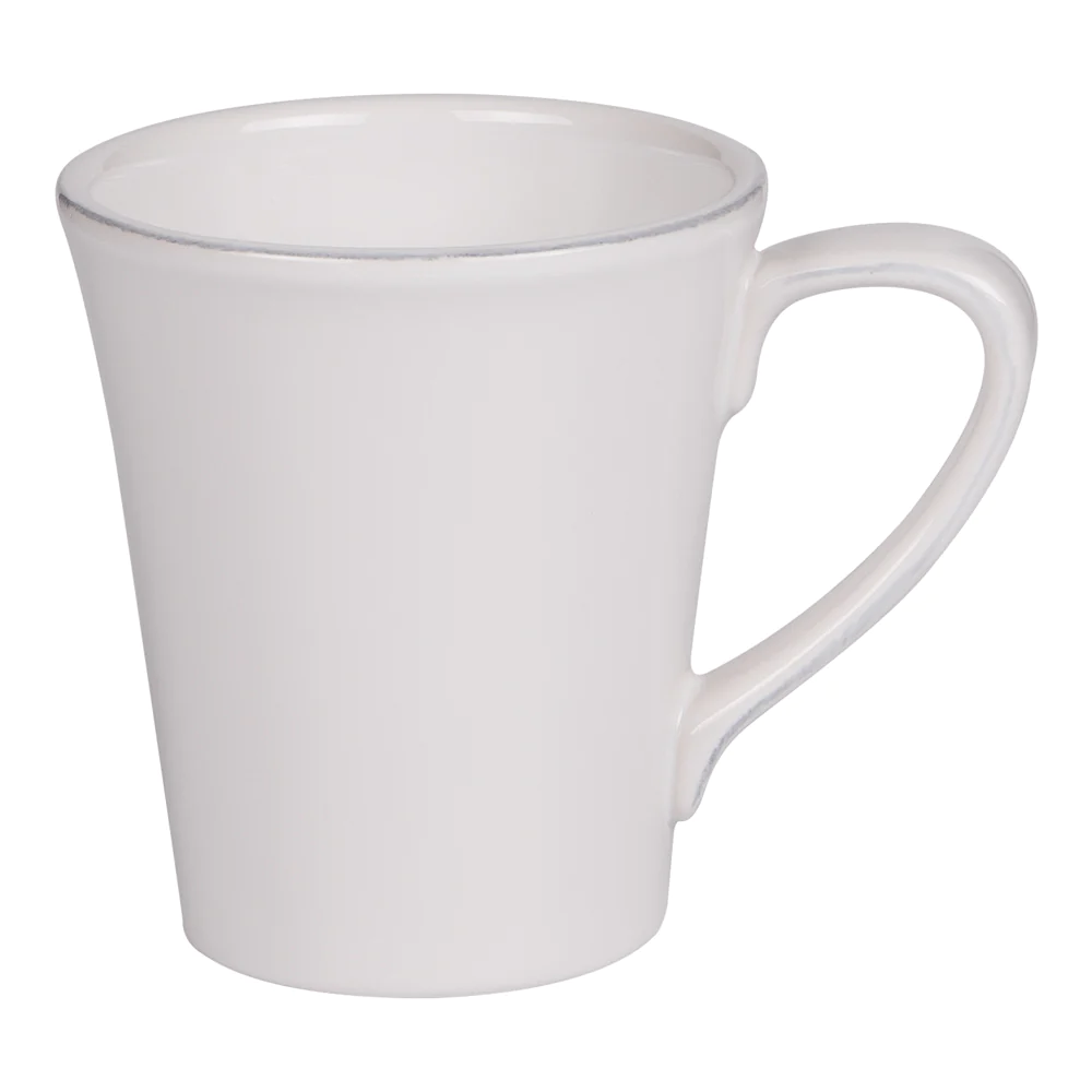 Mug toscane 40 cl blanc (lot de 2) Table passion