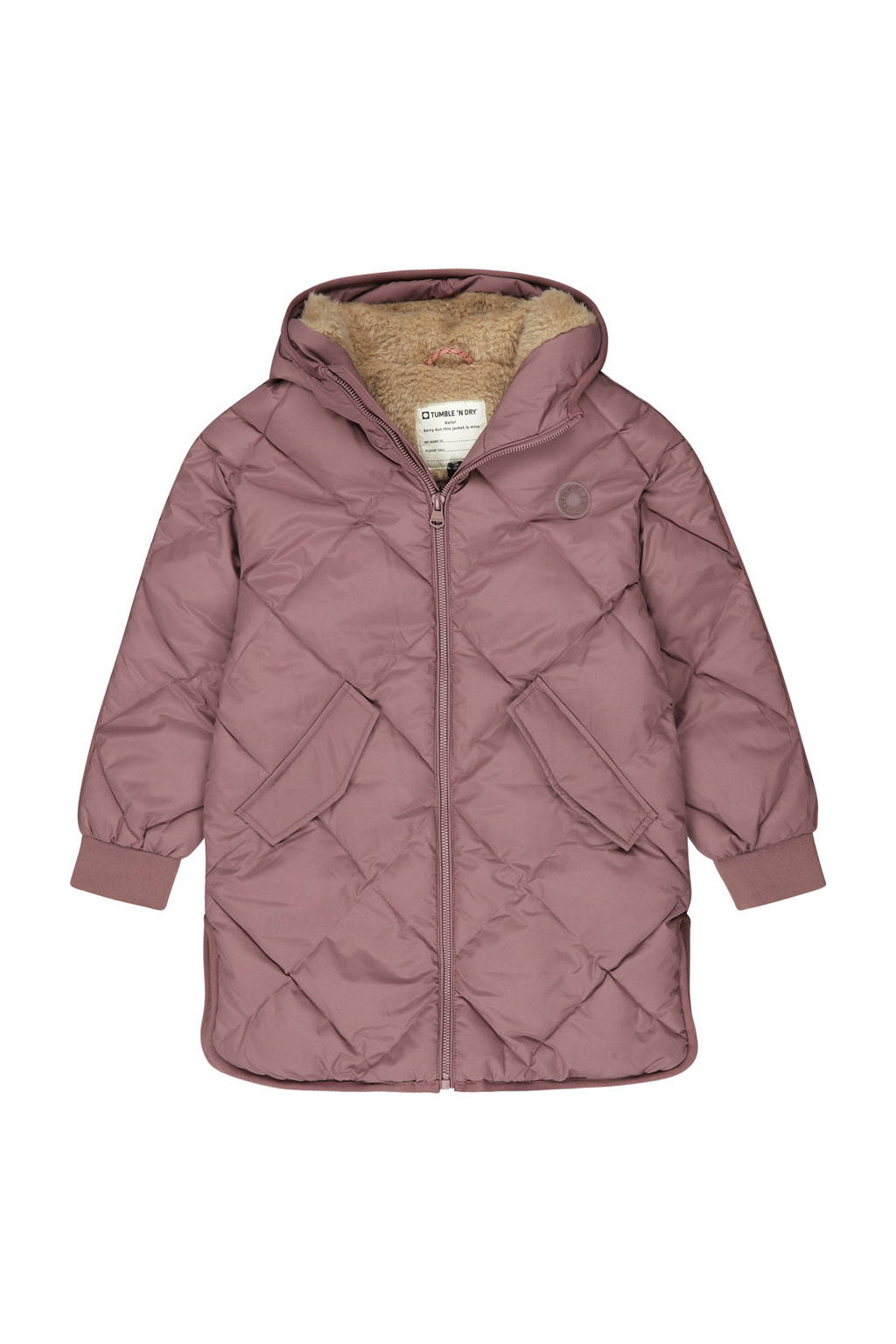 Tumble 'n Dry quilted gewatteerde jas Baltic roze