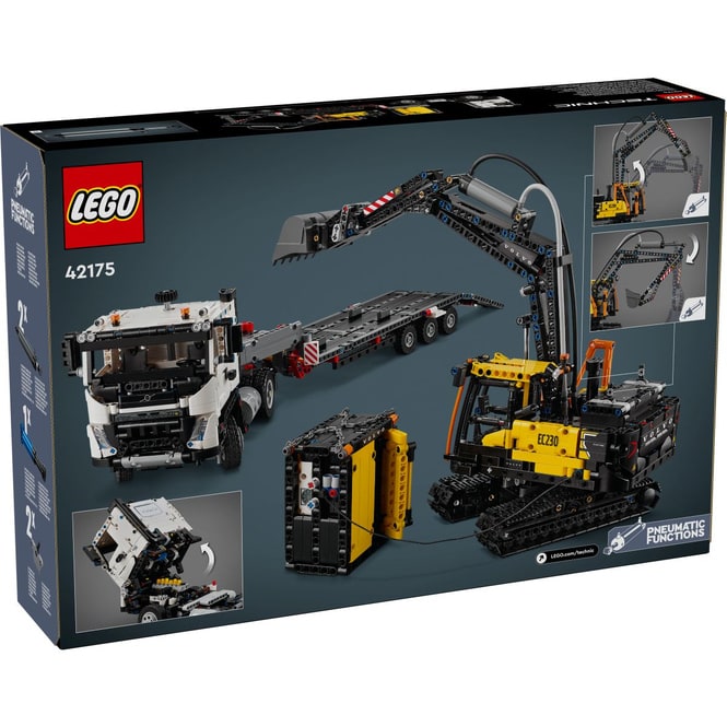 LEGO® Technic 42175 - Volvo FMX LKW mit EC230 Electric Raupenbagger