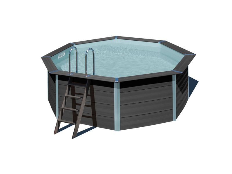 Gre Pool KIT Avantgarde, Ø 410 x 124 cm Rundbecken