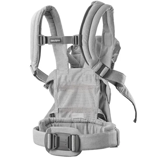Porte-bébé Harmony   Tissé chiné / gris clair        de               BabyBjörn