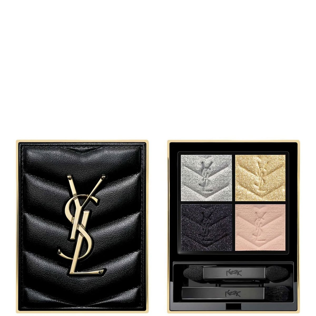 YVES SAINT LAURENT Couture Mini Clutch Palette De Fards A Paupières Longue Tenue