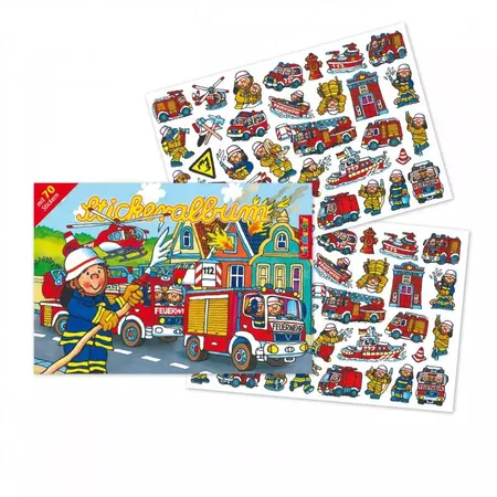 Lutz Mauder Stickeralbum Feuerwehr Benny Brandmeister 2