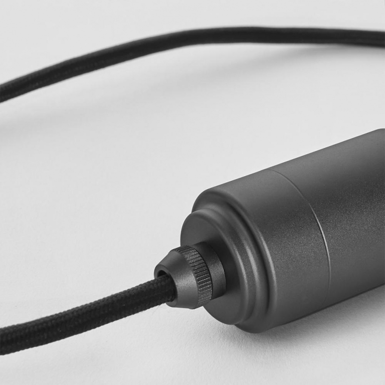 Tala LED E27 hanglamp Ø5 grafiet