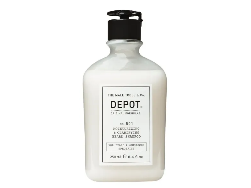 Depot No. 501 Moisturizing & Clarifying Beard Shampoo 250 ml