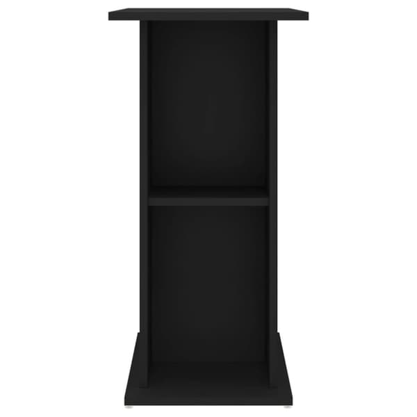 vidaXL Akvariumstativ svart 75x36x72,5 cm konstruert tre