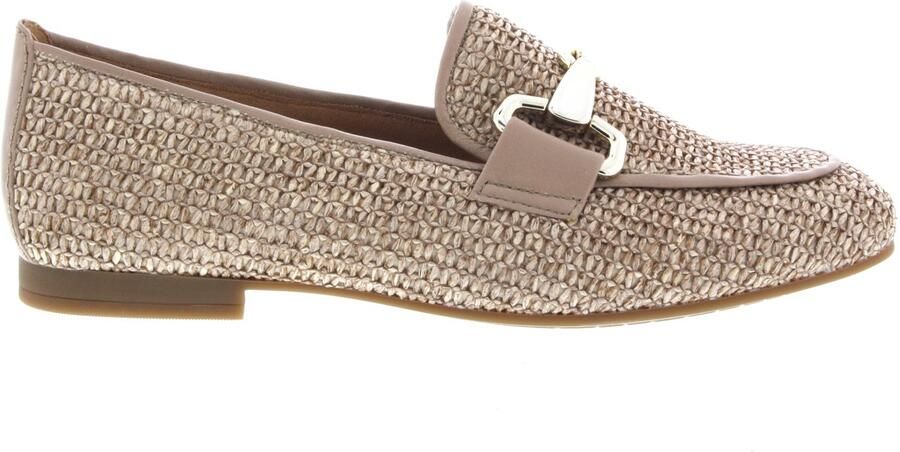 Gabor -Dames zandkleur ballerina's & mocassins