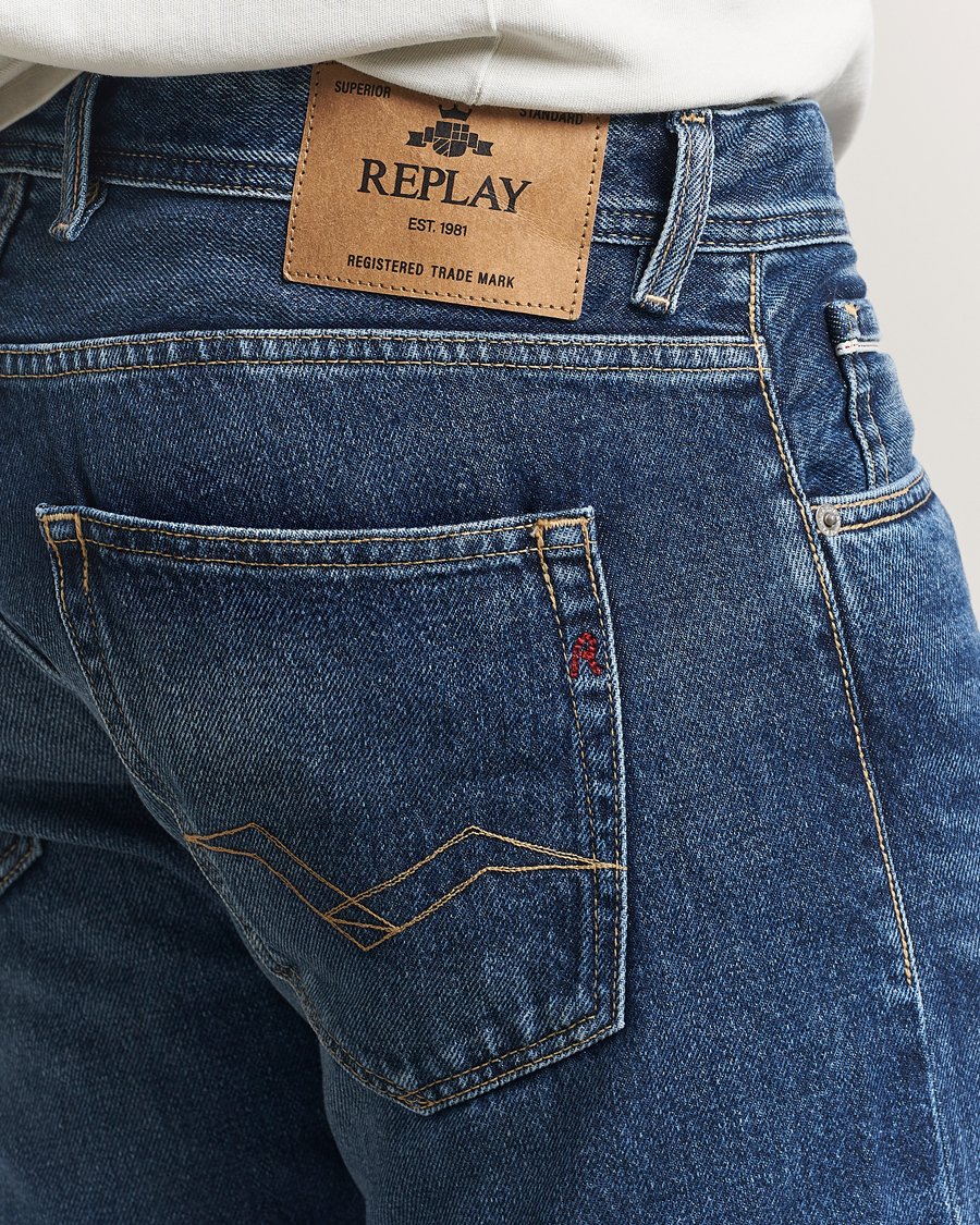 Replay Grover Rigid Orignal Jeans Dark Blue