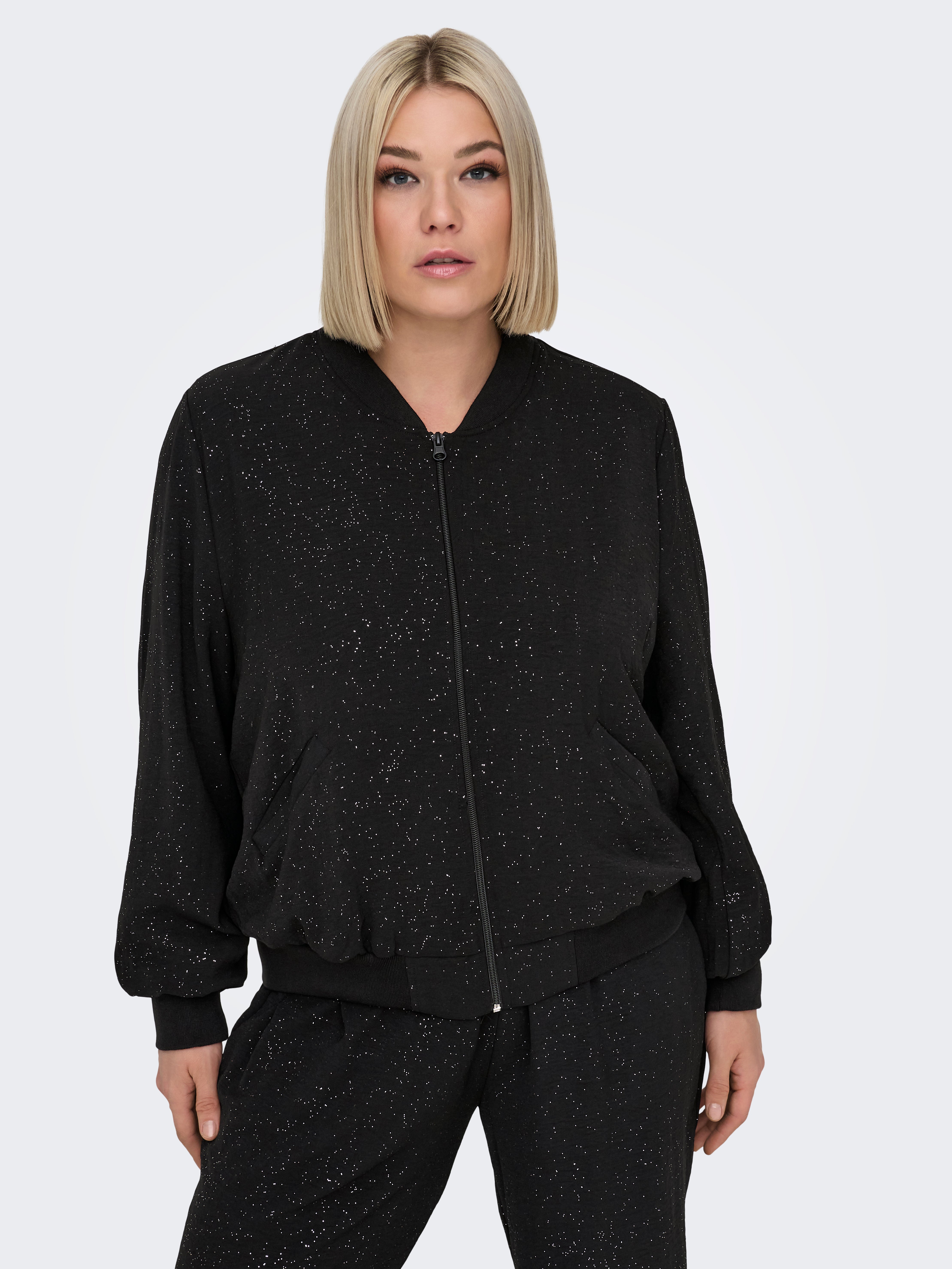 CARJOSEE Blousonjacke Black