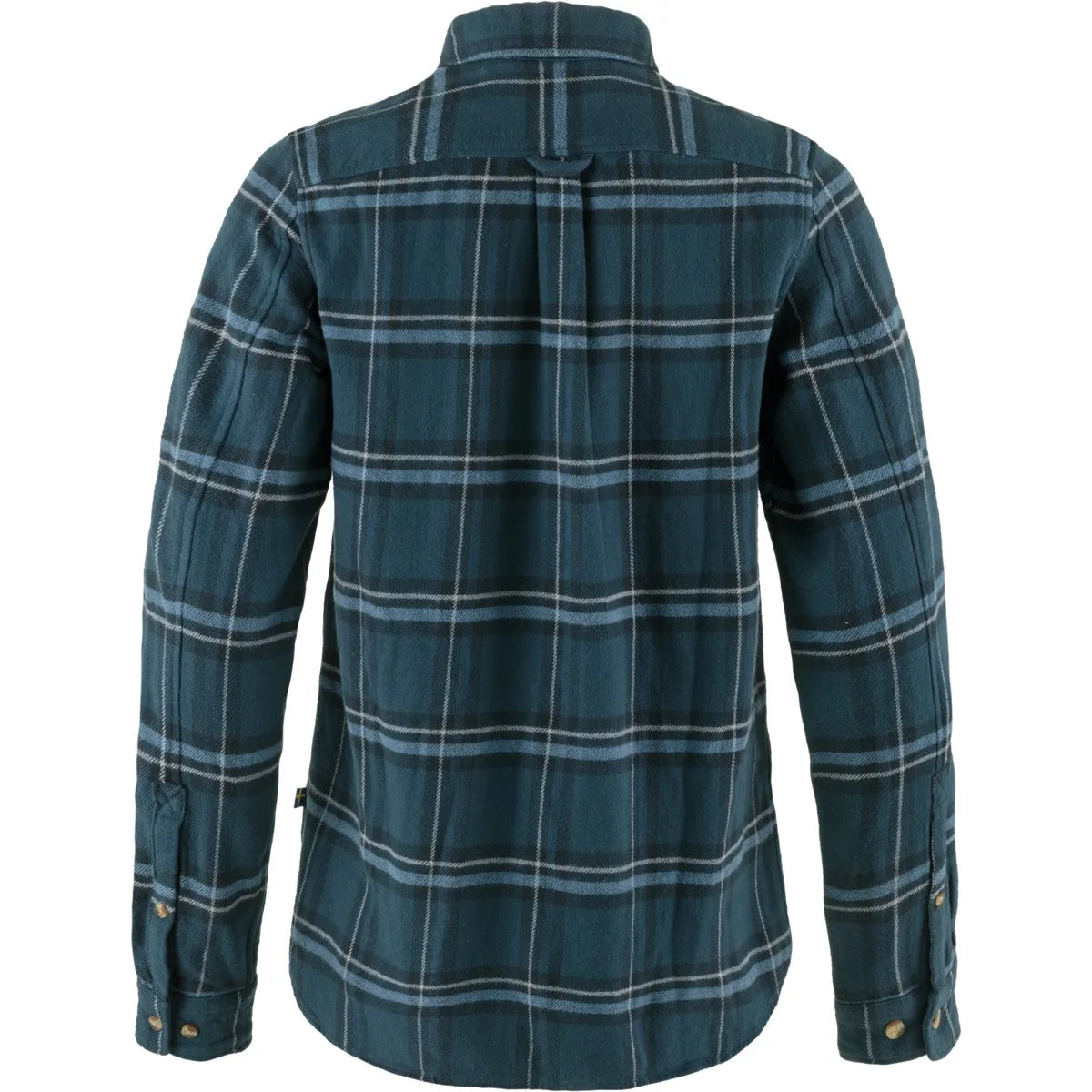 Fjällräven Övik Heavy Flannel Shirt W Indigo Blue-Dark Navy