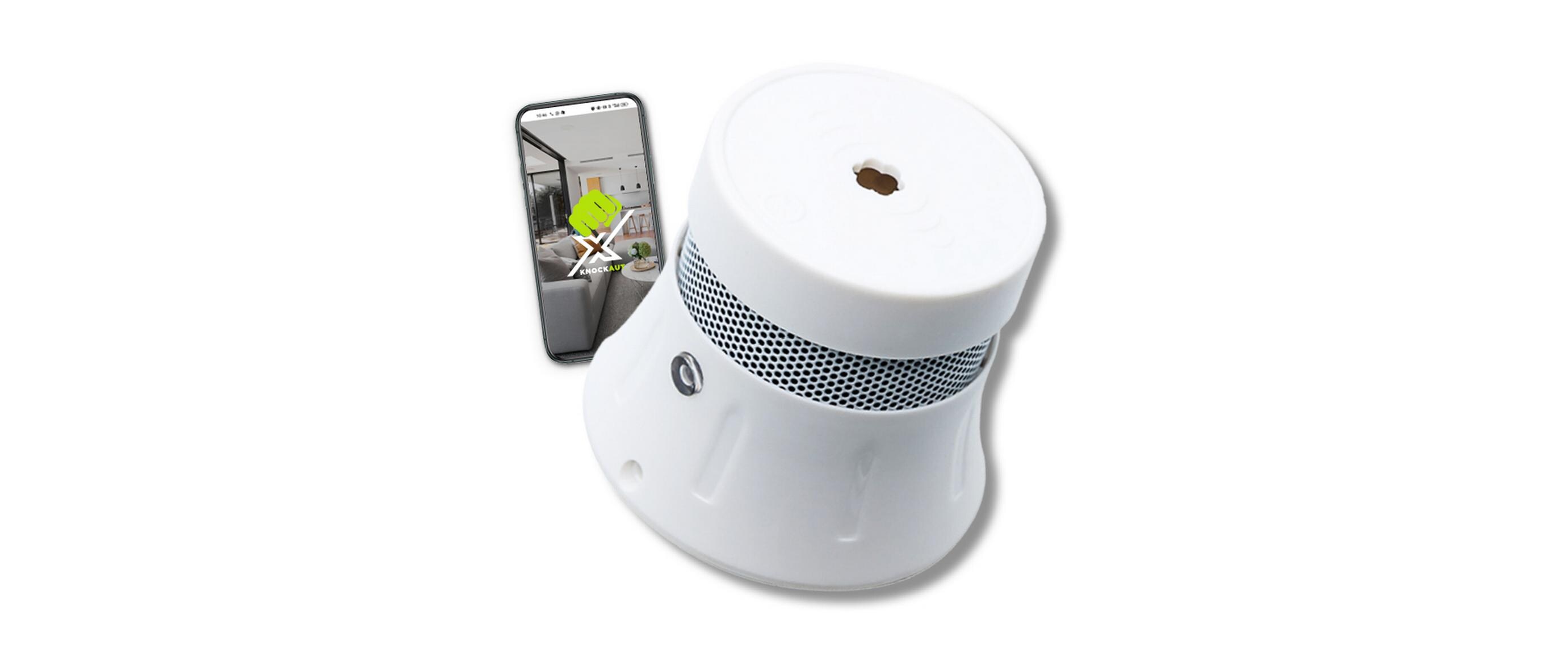 Smart Home Bundle Smarter Alarm<br>Starter-Set zur smarten Alarmierung bestehend aus:1x Bewegungs-/Luxsensor PIR1x Tür-/Fenstersensor1x Rauchwarnmelder1x Master Gateway TWO