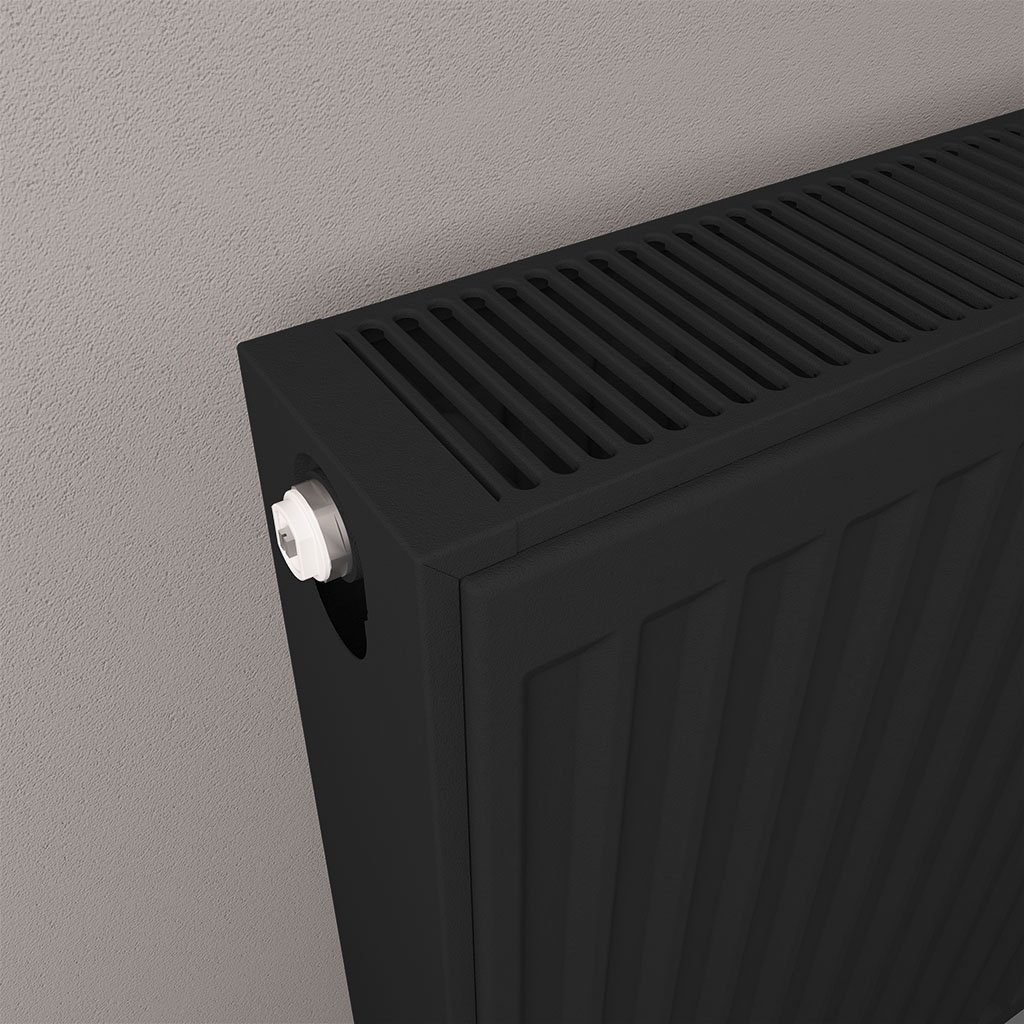 Eastbrook Type 22 paneelradiator 100x60cm 2074W zwart mat