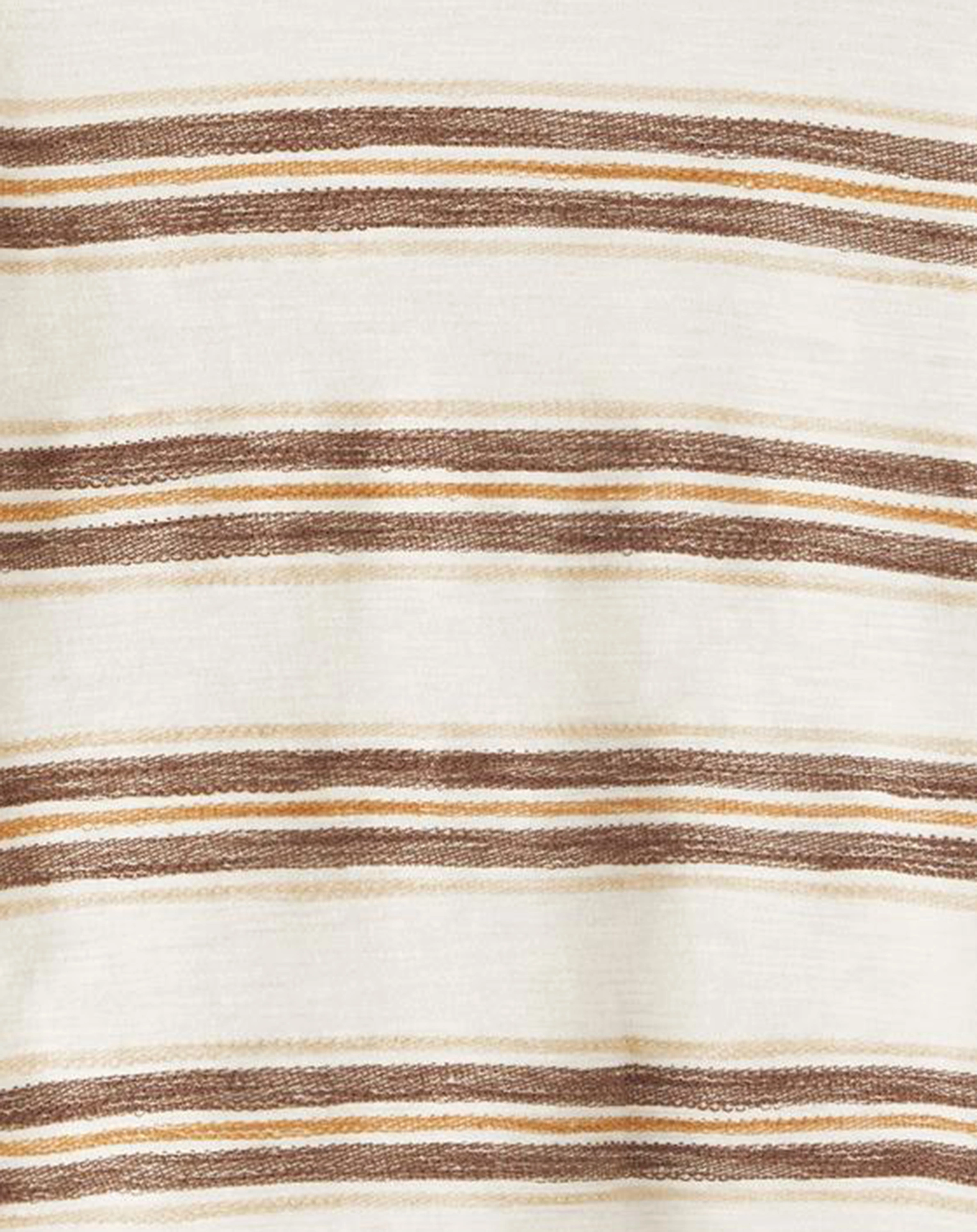 Jersey-T-Shirt NMMDODO STRIPED in turtledove
