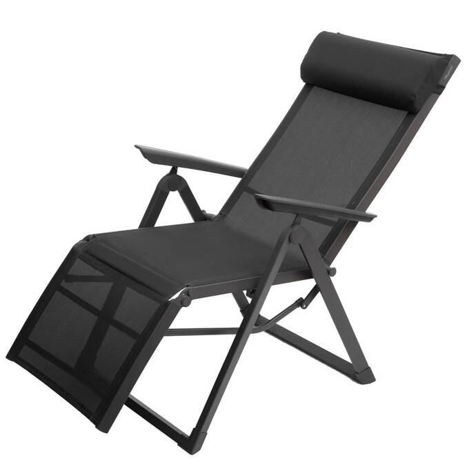 Fauteuil de jardin DECIMA Anthracite / Graphite