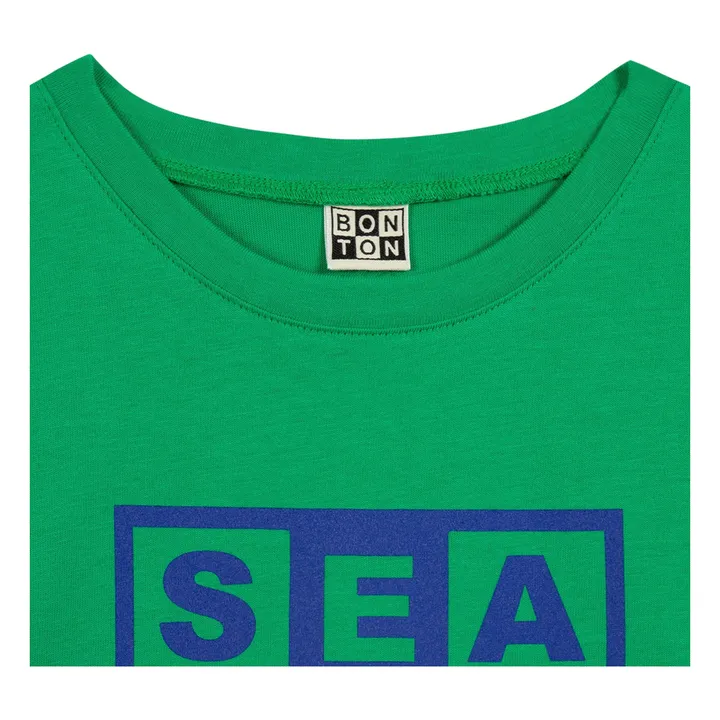 Bonton T-Shirt Tubo Coton Bio | Vert