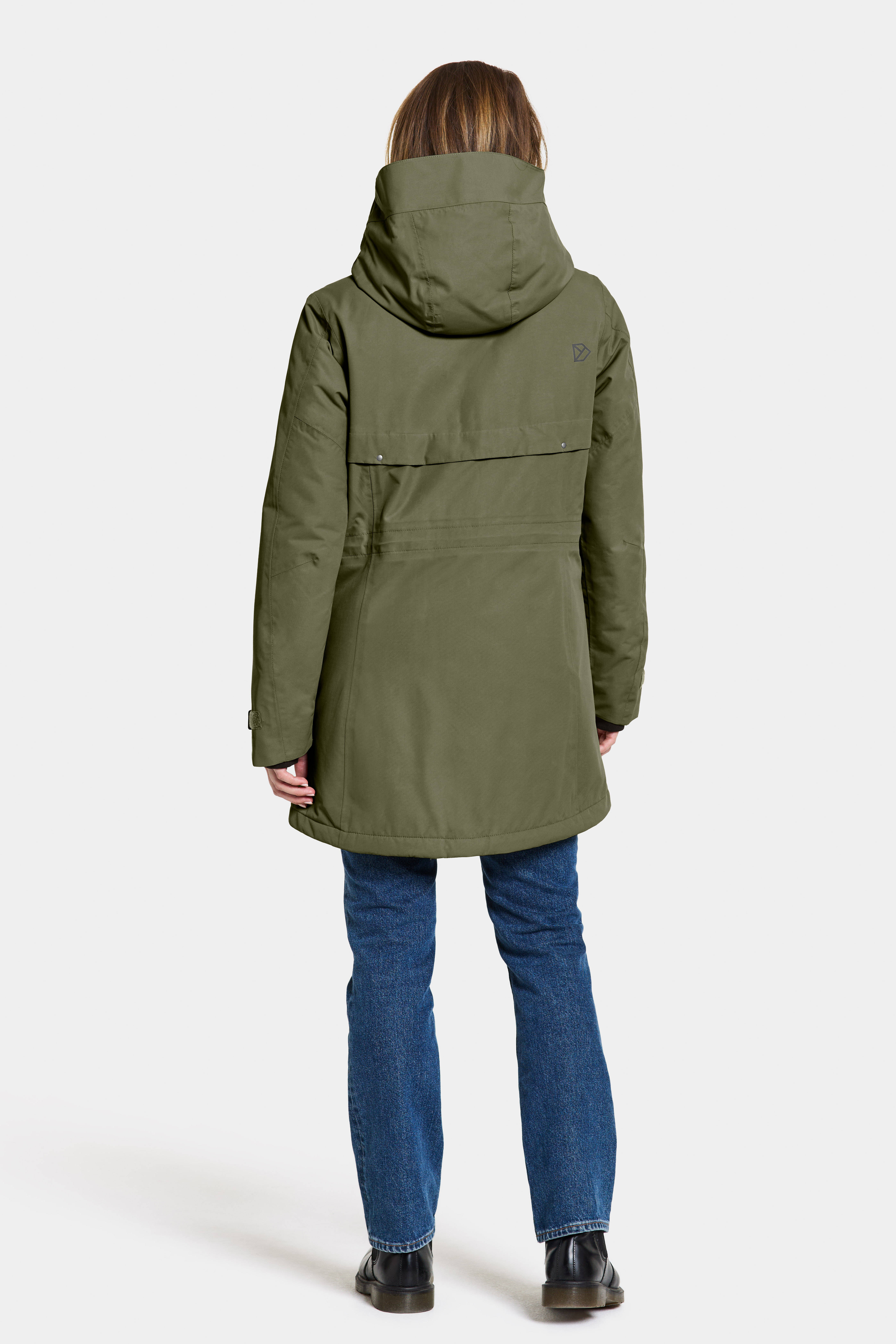 Didriksons outdoor jas Frida groen
