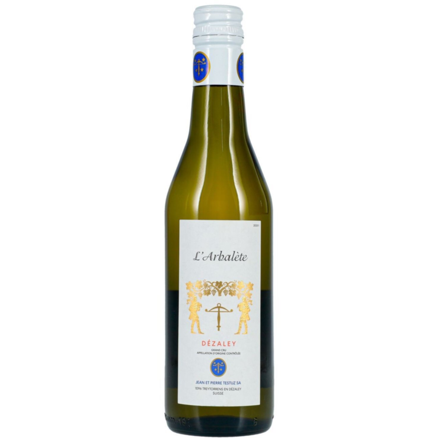 Vaud AOC L'Arbalète Dézaley Grand Cru Testuz -35cl