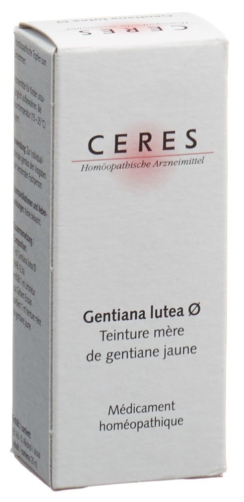 CERES Gentiana lutea Urtinkt Fl 20 ml