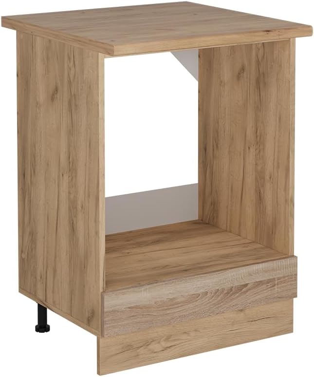 Vicco Herdumbauschrank R-Line, Herdschrank, Sonoma, 60 cm, AP Eiche