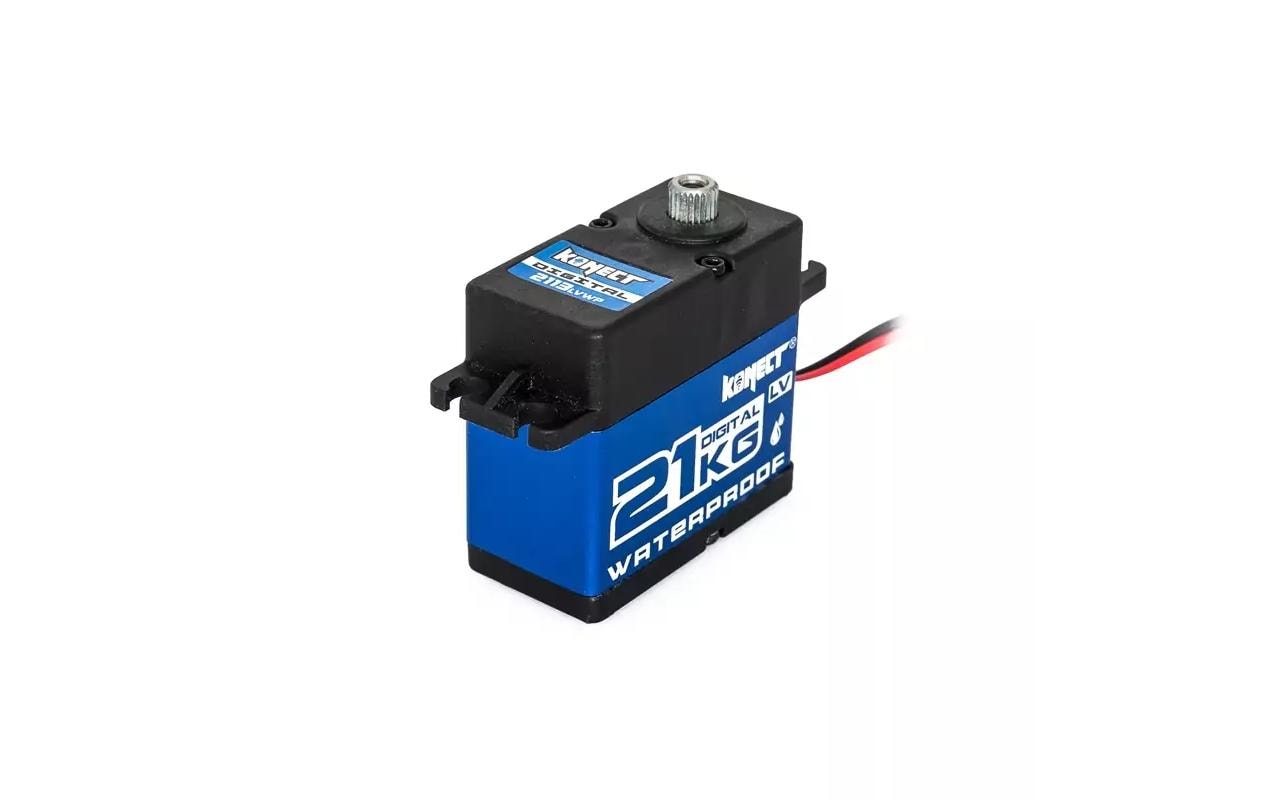 Standard Servo 2113LVWP 21 kg, 0.16 s, Digital, WasserdichtWasserdichtes, Digitales Standard-Servo mit Metallgetriebe