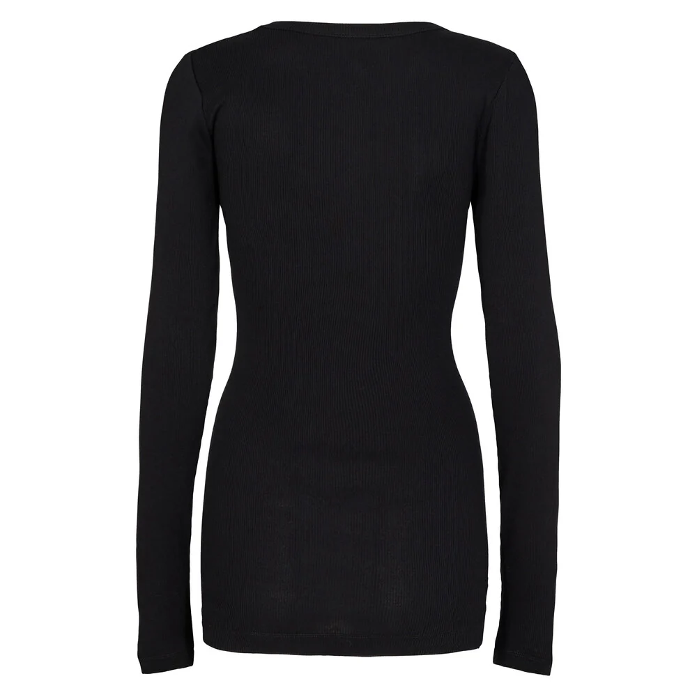Seamless Basic  Allure bluse - sort