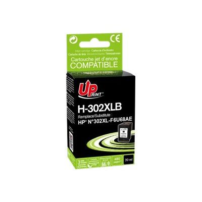 Cartouche compatible HP 302XL - noir - Uprint