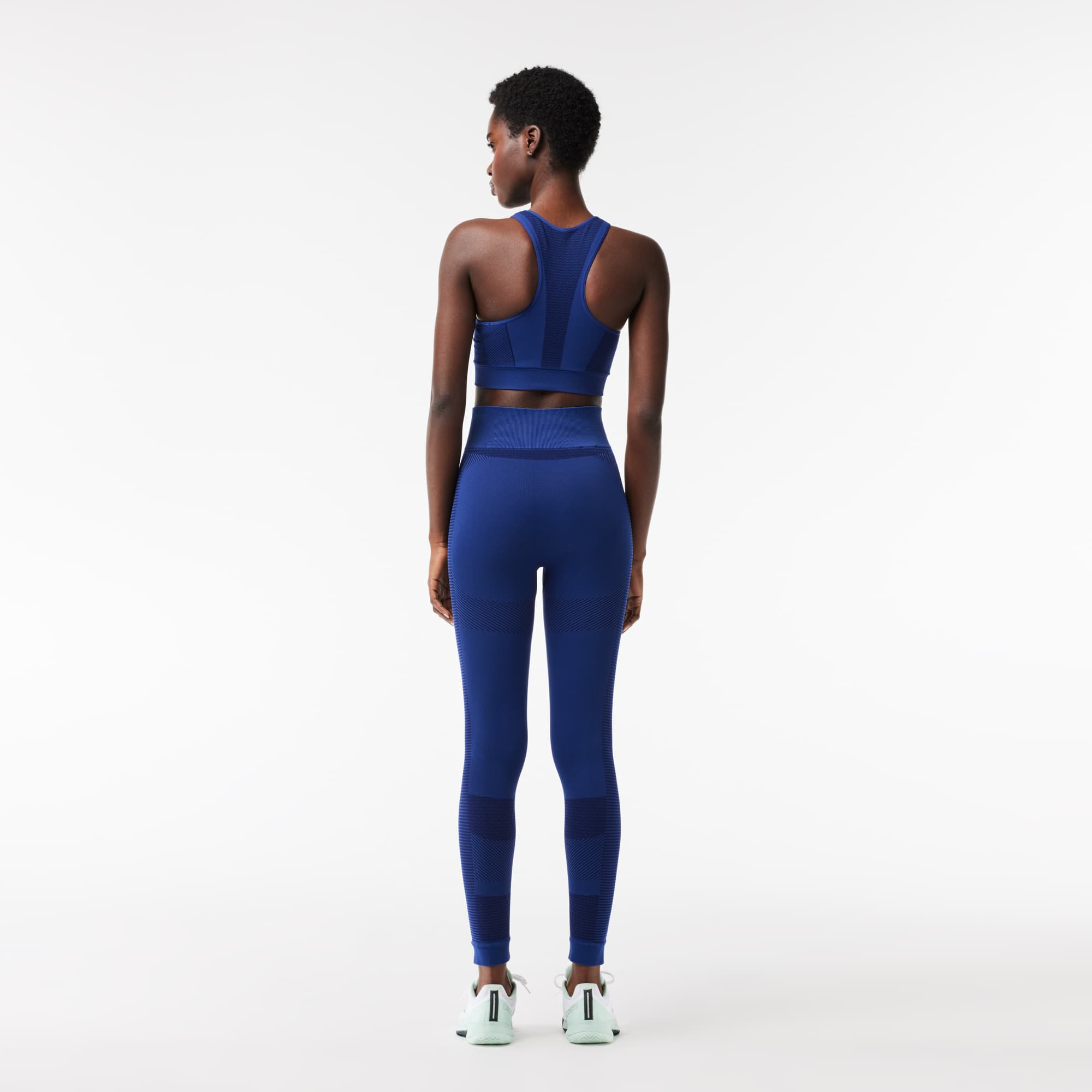 Legging Sport absorbant et sans couture Pantalons de survêtement - Bleu - Lacoste - Femme
