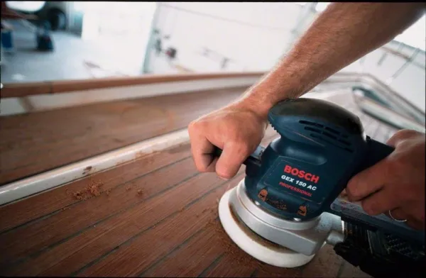 Bosch GEX 150 AC Professional - Sliber med tilfældigt kredsløb - 340 W - 150 mm