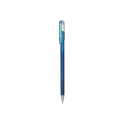Pentel Hybrid Dual Metal - Pack de 6 rollers - 1 mm - argent
