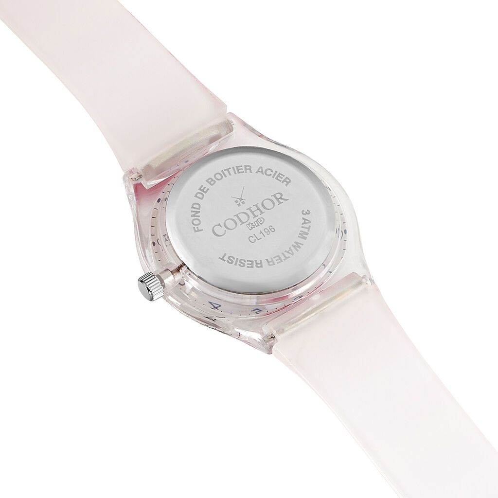 Montre Codhor Kid Rayure Blanc