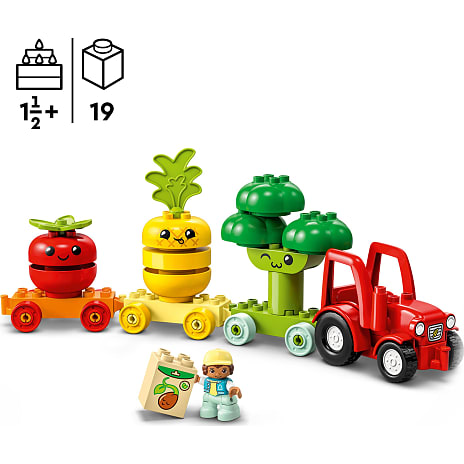 LEGO DUPLO Mine første Traktor med frugt og grøntsager 10982