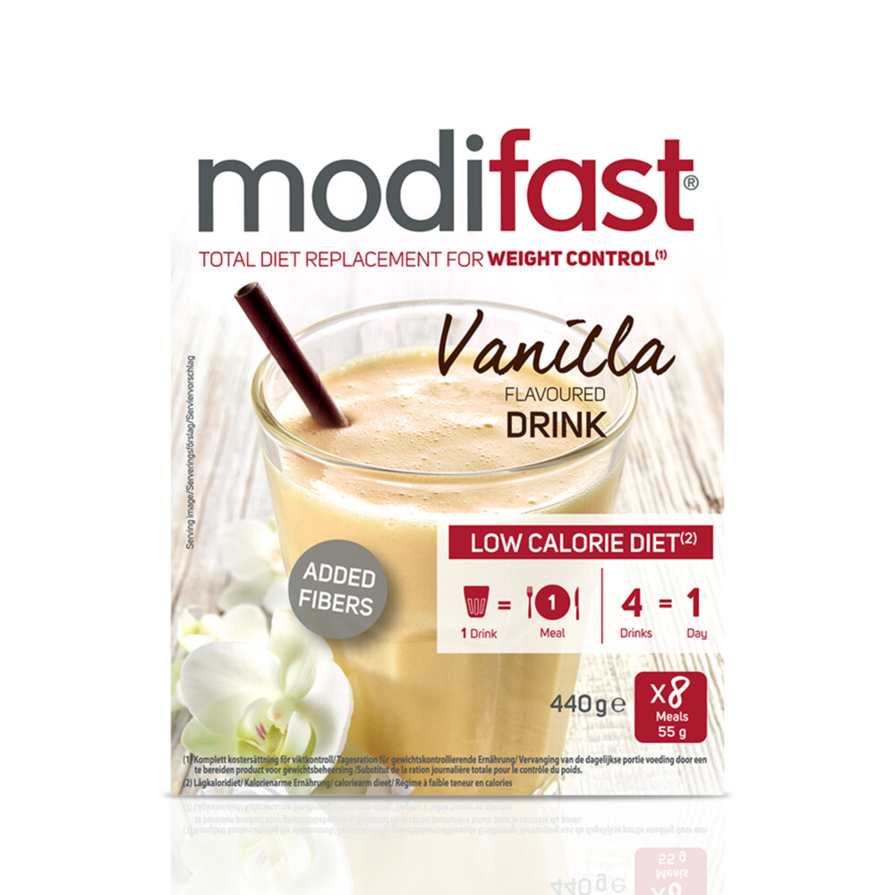 Modifast Intensive Milkshake Vanille8 x 55 gr