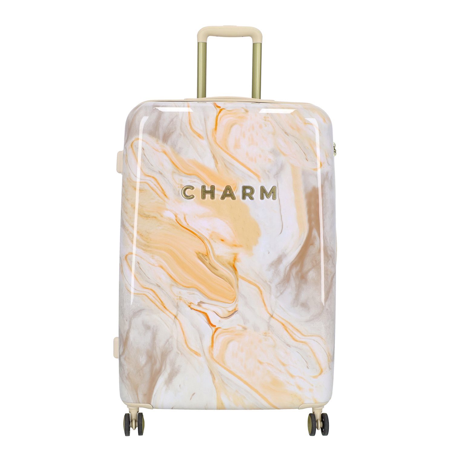 Charm London Marble Trolley Set creme