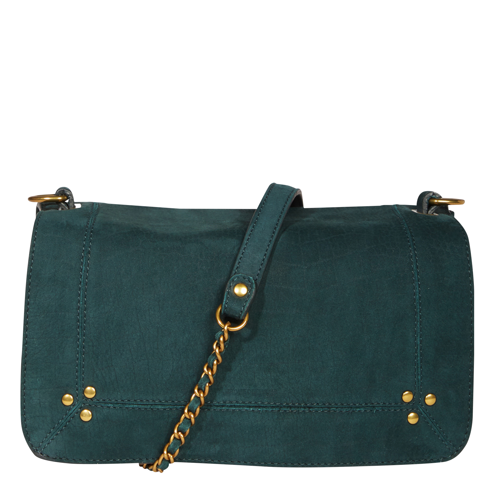 BOBI - Sac bandoulière en cuir | Vert